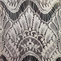 off White Non-Stretch Chemical Lace Fabric (2166)